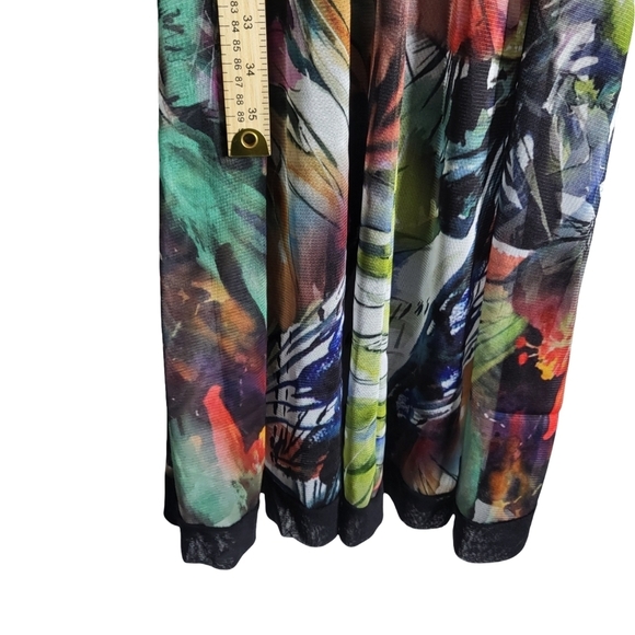 Elegant Multicolor Maxi Dress - Picture 6 of 7